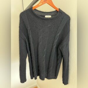 Saint Laurent Black Knit Sweater